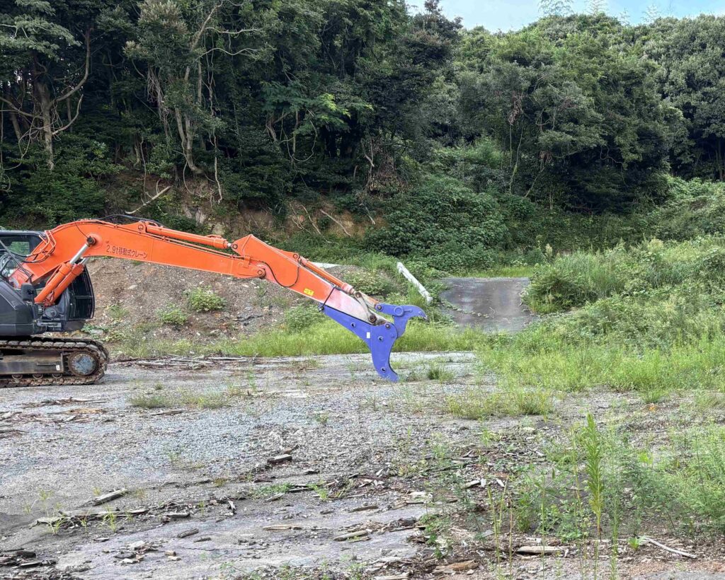 隠岐の島町ペレット工場ストックヤードの舗装工事が完了しました