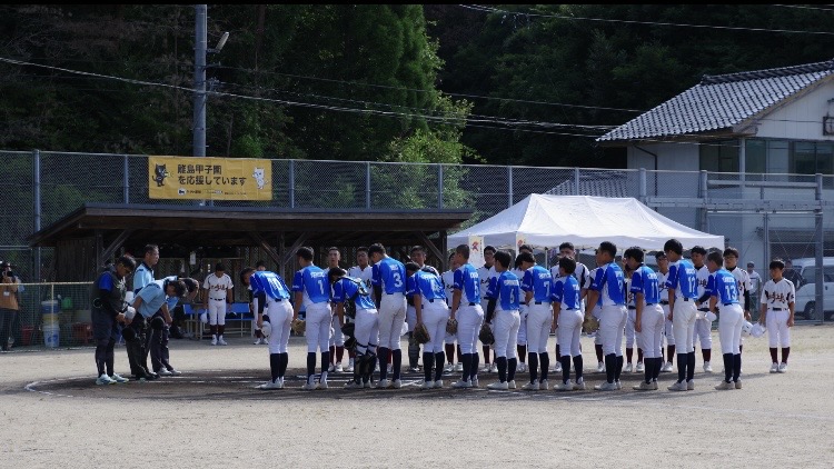 【更新】離島甲子園⚾五箇町民運動場 隠岐の島あんやらーず対大崎上島中学校